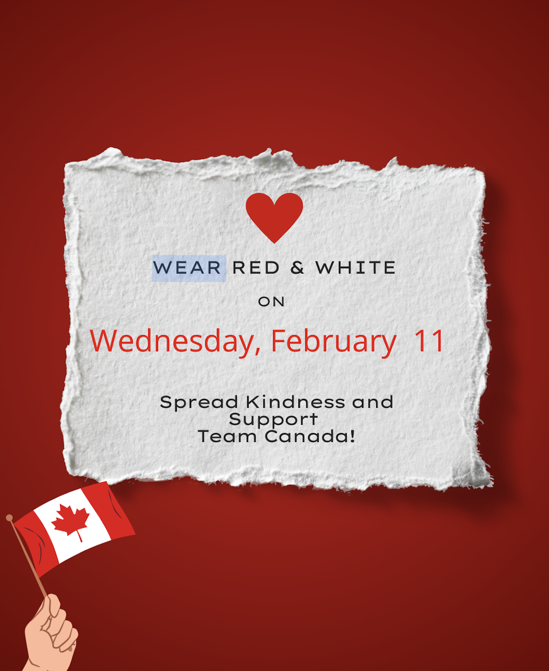 Red and White Day